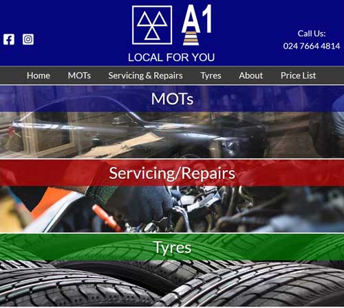A1 MOT Centre, Coventry